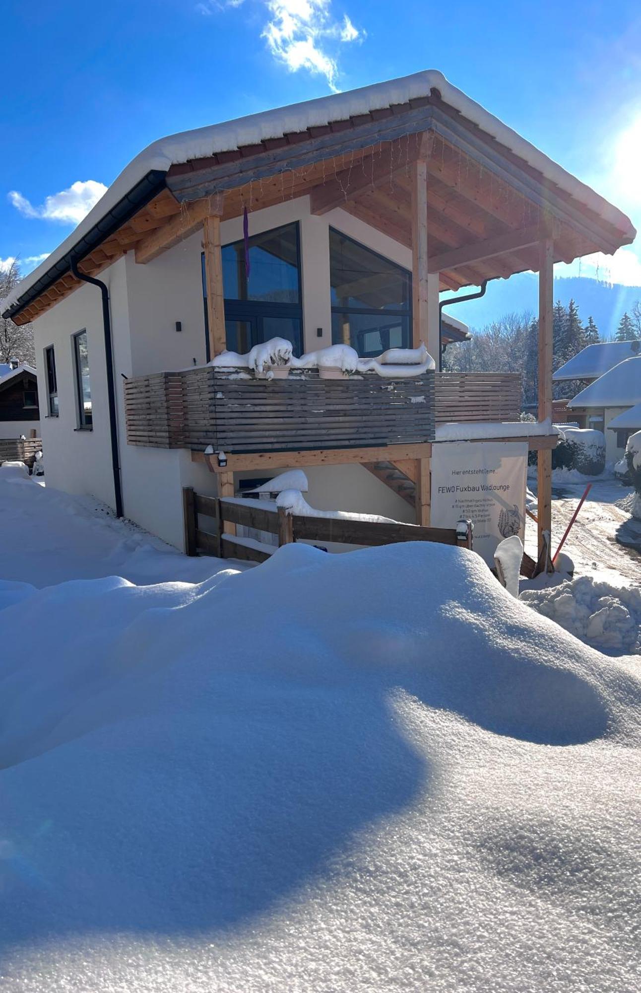 Fuxbau Waldlounge Ferienhaus Ruhpolding